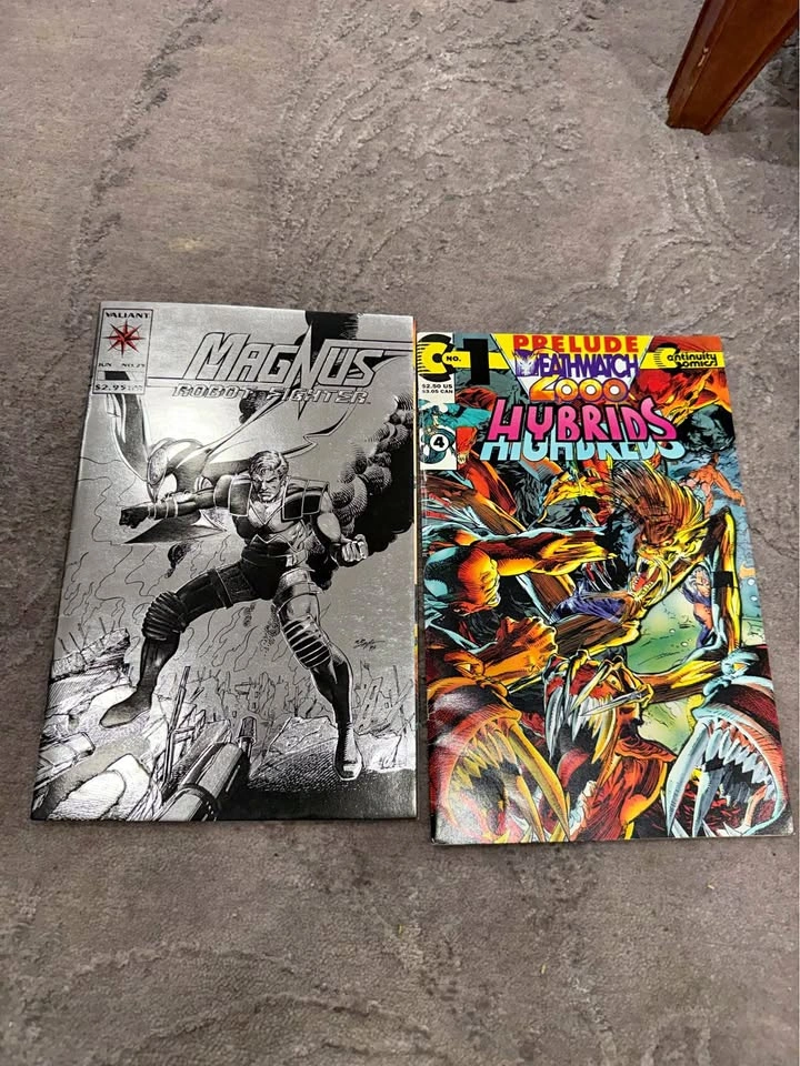 Magnus Robot Fighter #25 & Deathwatch 2000 Hybrids #4 Comics