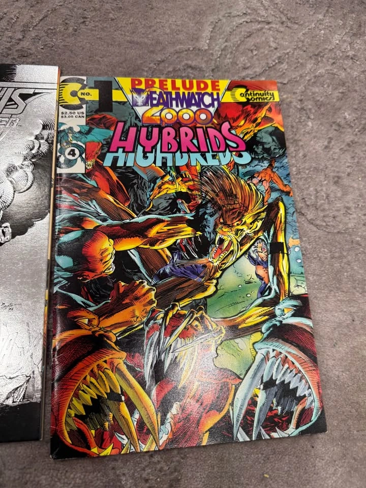 Magnus Robot Fighter #25 & Deathwatch 2000 Hybrids #4 Comics - photo 3