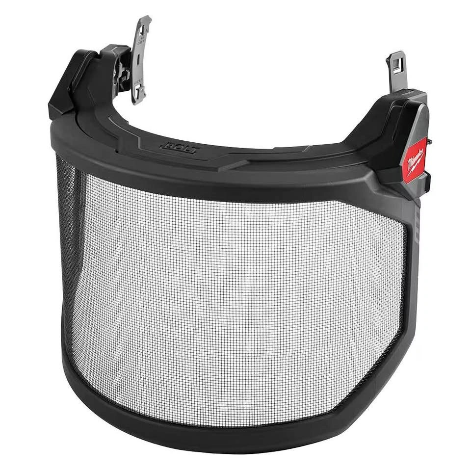 Milwaukee BOLT Stainless-Steel Mesh Full Face Shield, ANSI Z87.1