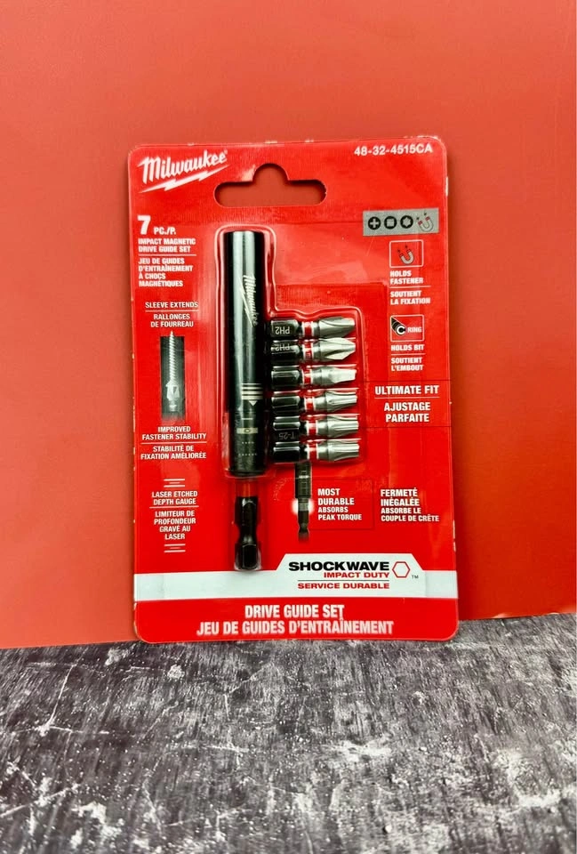 Milwaukee SHOCKWAVE Impact Duty Magnetic Drive Set, 7-Piece - photo 2