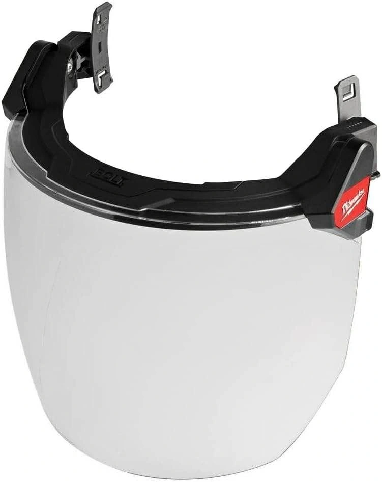 Milwaukee BOLT Clear Full Face Shield, Fog-Free, Anti-Scratch