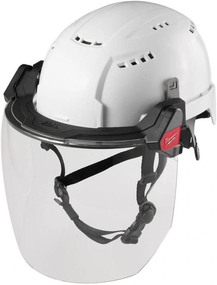 Milwaukee BOLT Clear Full Face Shield, Fog-Free, Anti-Scratch - photo 2