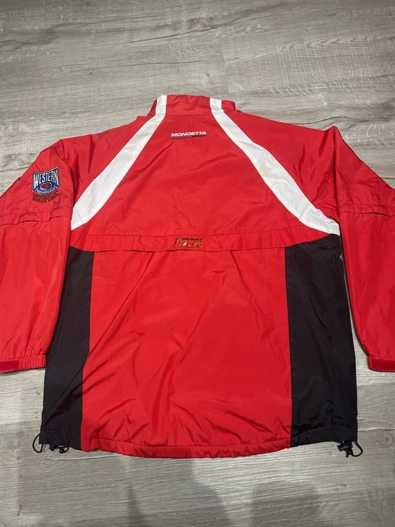NHL Mondetta Calgary Flames 2004 Stanley Cup Jacket Men M - photo 3