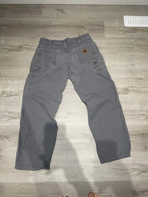 Carhartt Gray Carpenter Pants [36 x 30] - photo 2