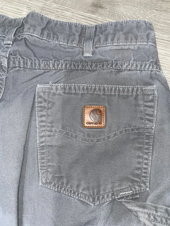 Carhartt Gray Carpenter Pants [36 x 30] - photo 3