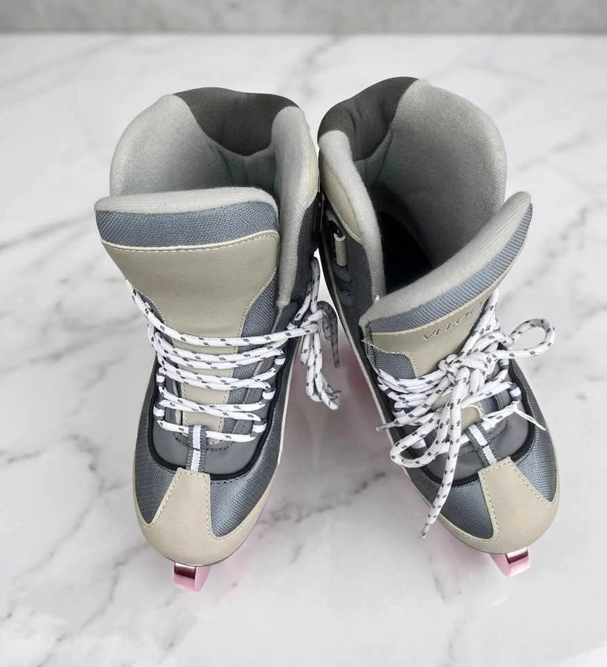 VELOR Women’s Soft-Boot Ice Skates – Size 5