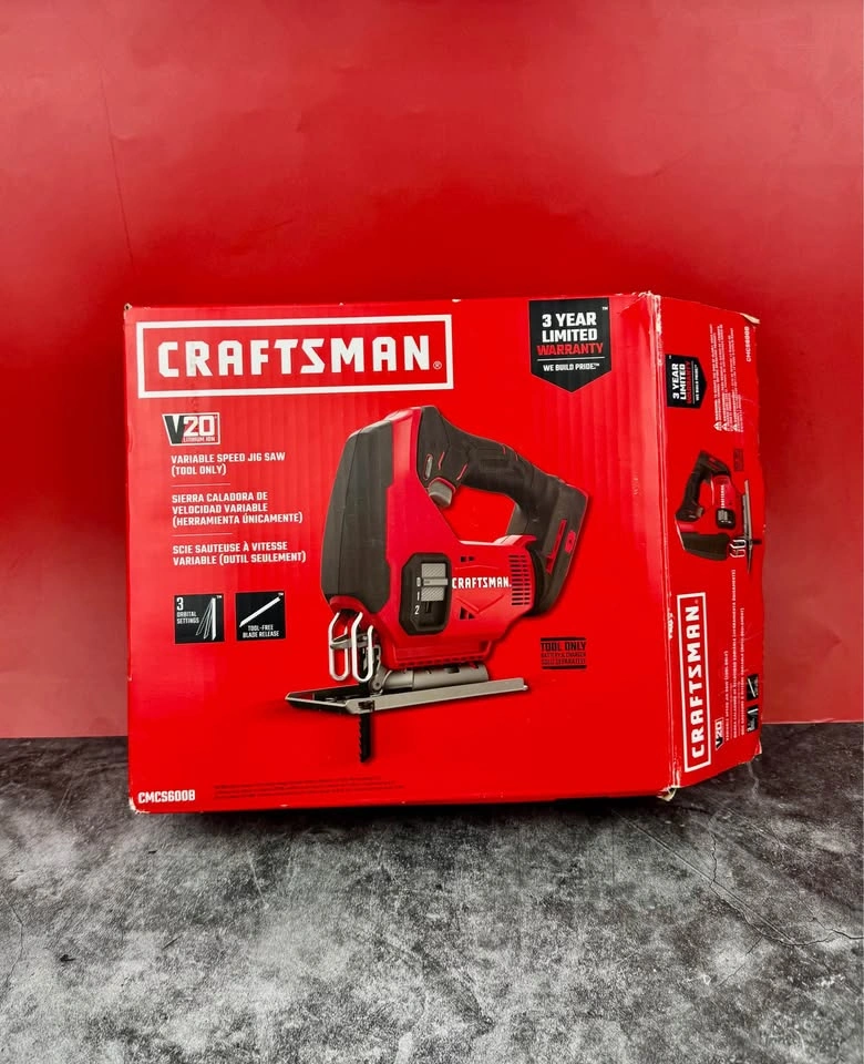 Craftsman V20 Cordless Jigsaw (CMCS600B) - Brand New - photo 4