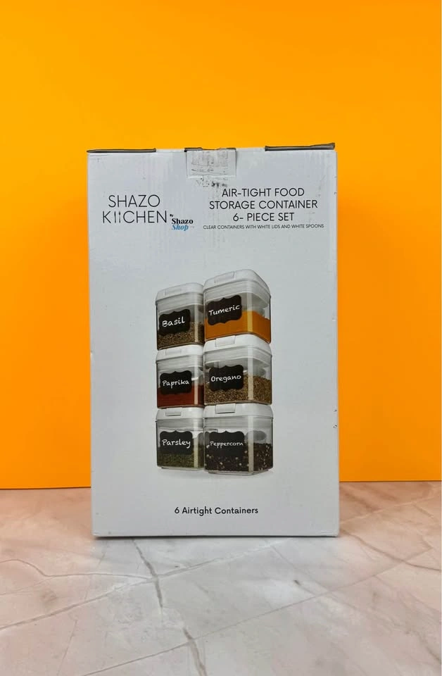 Shazo Airtight Food Storage Containers Set of 6 - photo 2