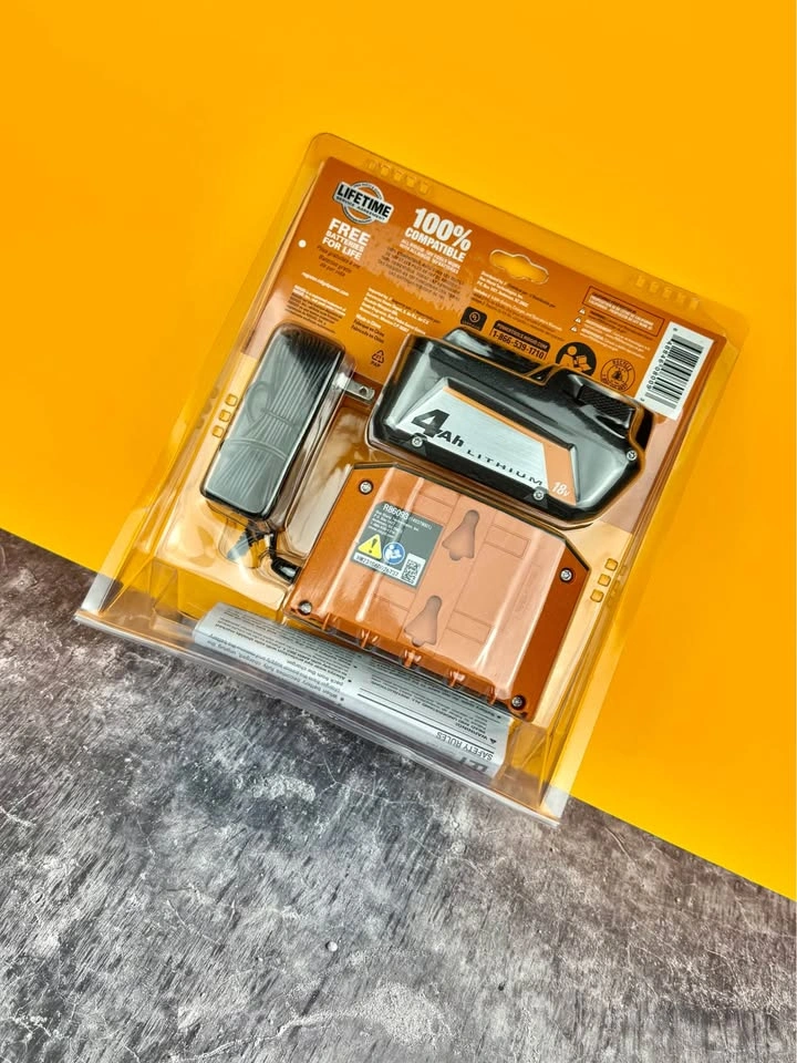 Ridgid 18V 4.0Ah Battery & Charger Kit (AC9304) - photo 5