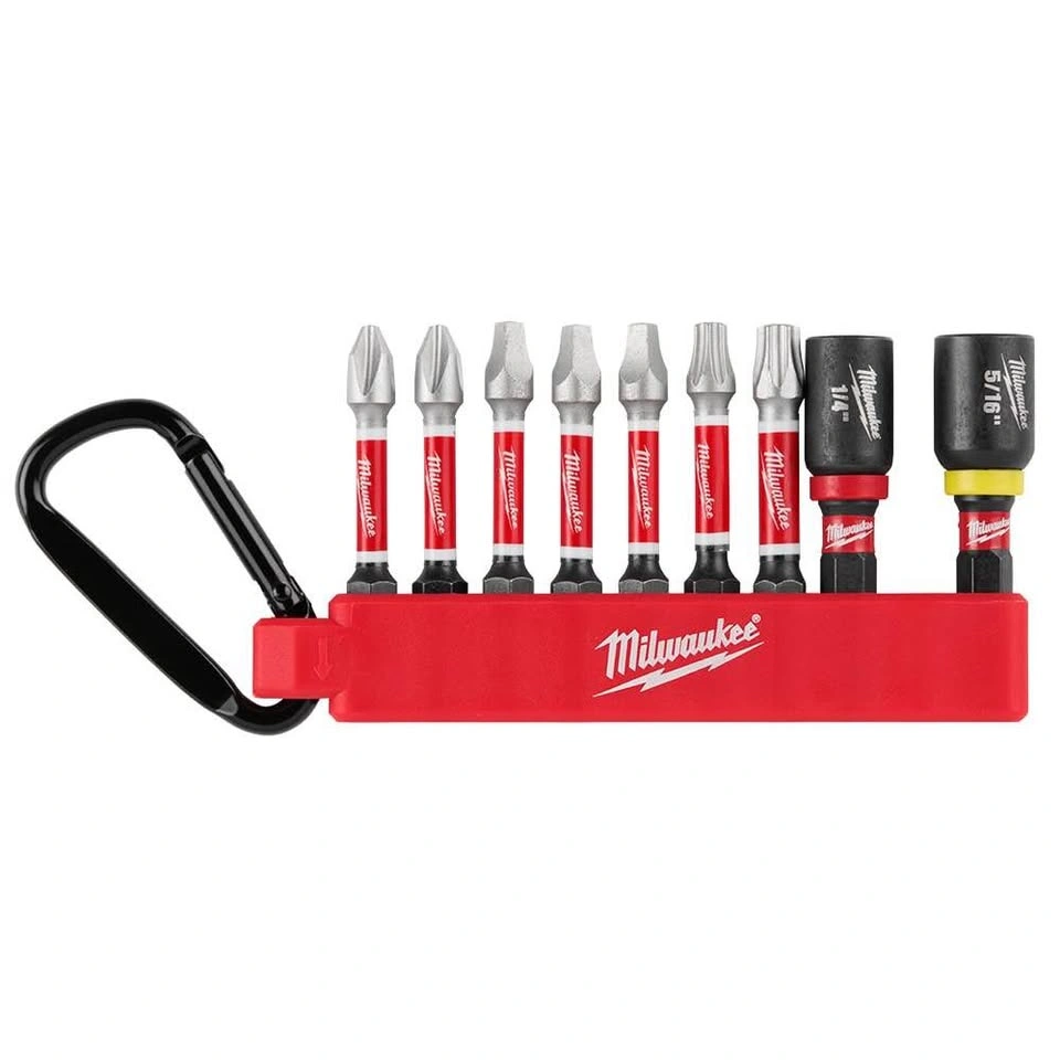 Milwaukee SHOCKWAVE 9-Pc Impact Bit Set, Phillips Square Torx, N - photo 2