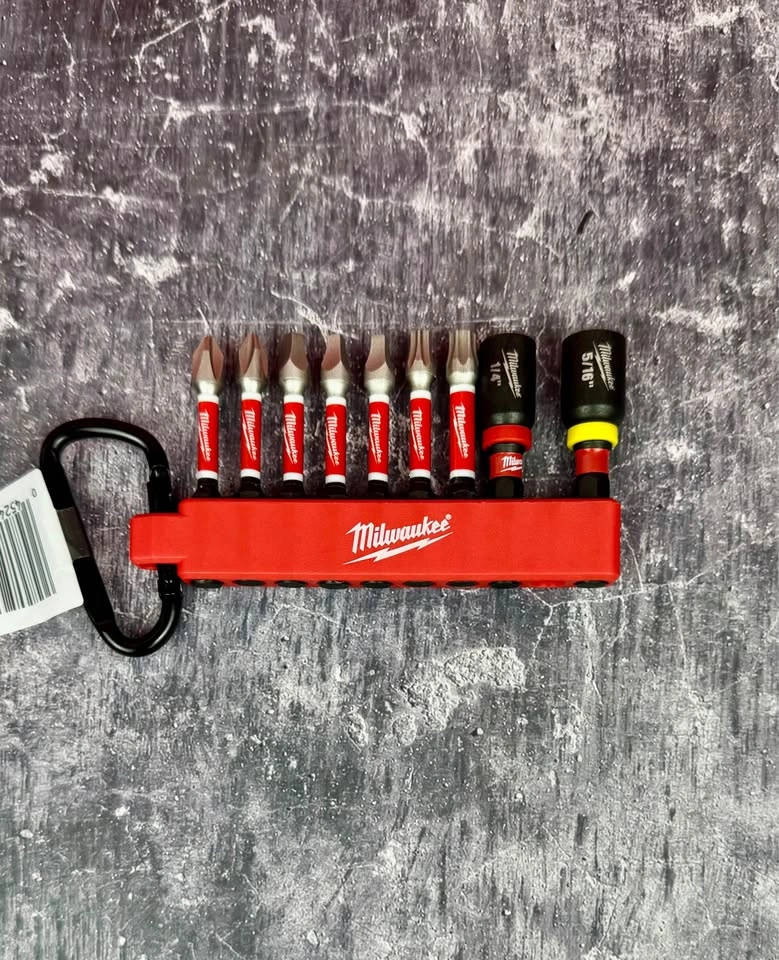 Milwaukee SHOCKWAVE 9-Pc Impact Bit Set, Phillips Square Torx, N - photo 3