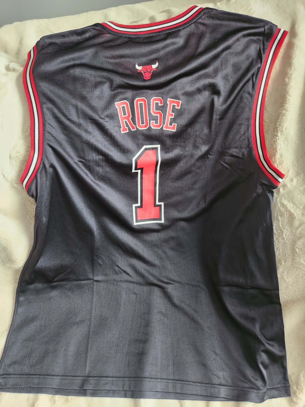 Adidas Chicago Bulls Derrick Rose #1 Black Jersey XXL - photo 3