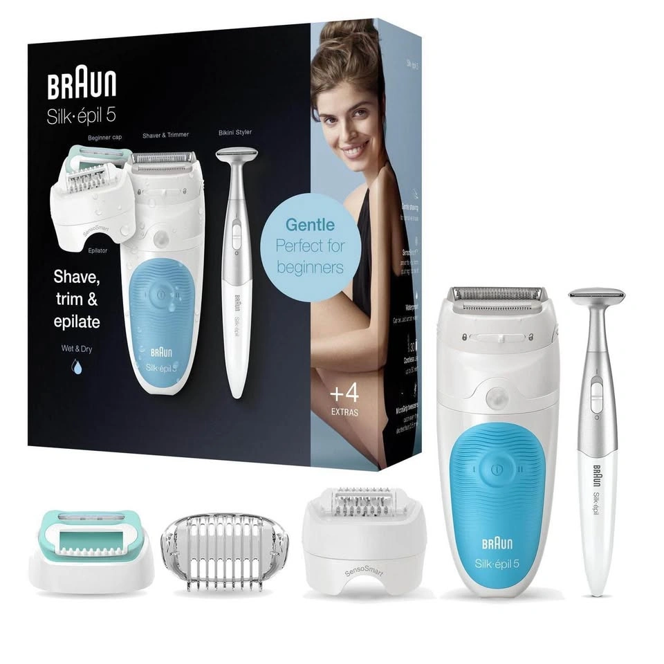 Braun Silk-épil 5 810 Epilator for Women Waterproof with Shaver - photo 3