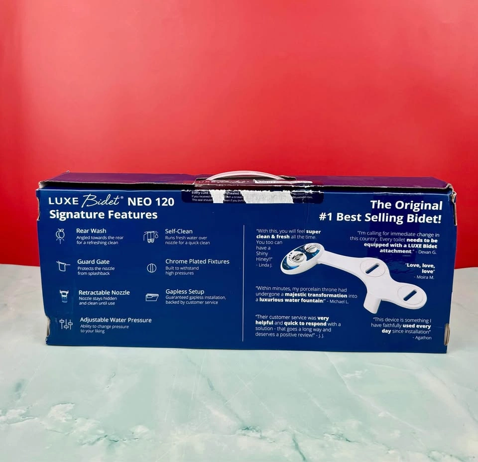 Brand NEW Bidet - LUXE Bidet NEO 120 - New Open Box - Blue - photo 3