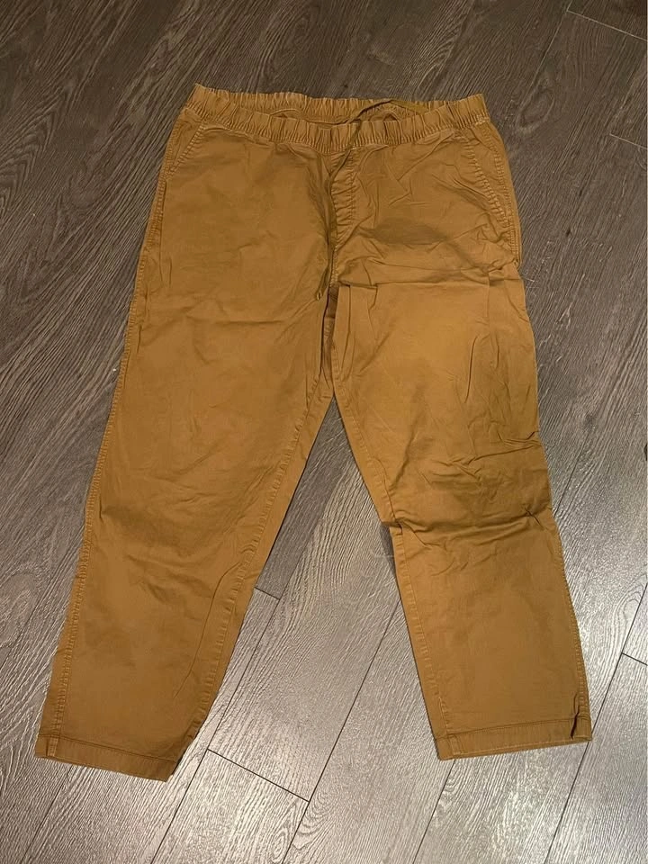 Uniqlo Men's Pants (Brown, Size XXL)