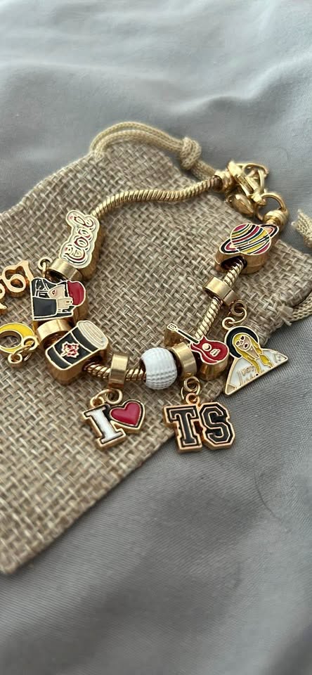 Taylor Swift Charm Bracelet