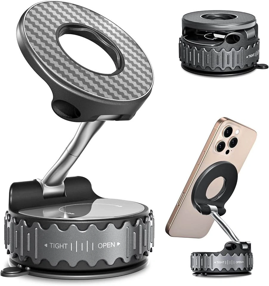 MagSafe Phone Holder Mount, 22 N55 Magnets, 78LBS Suction