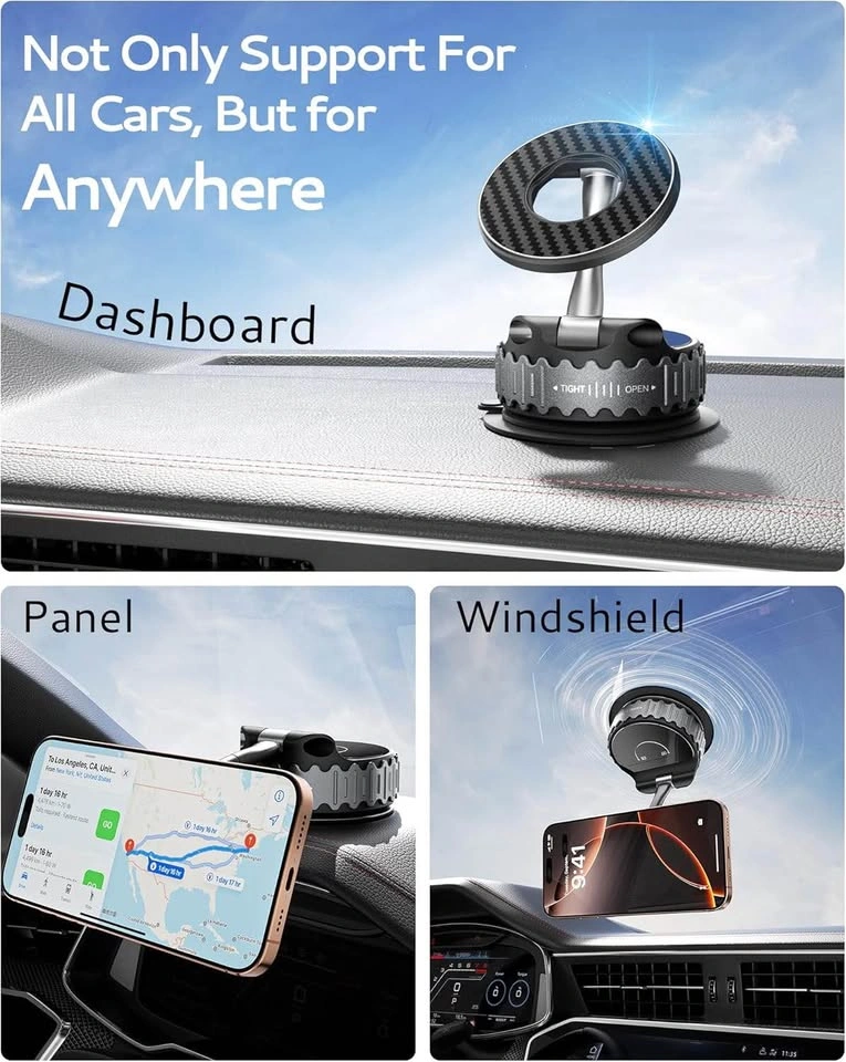 MagSafe Phone Holder Mount, 22 N55 Magnets, 78LBS Suction - photo 2