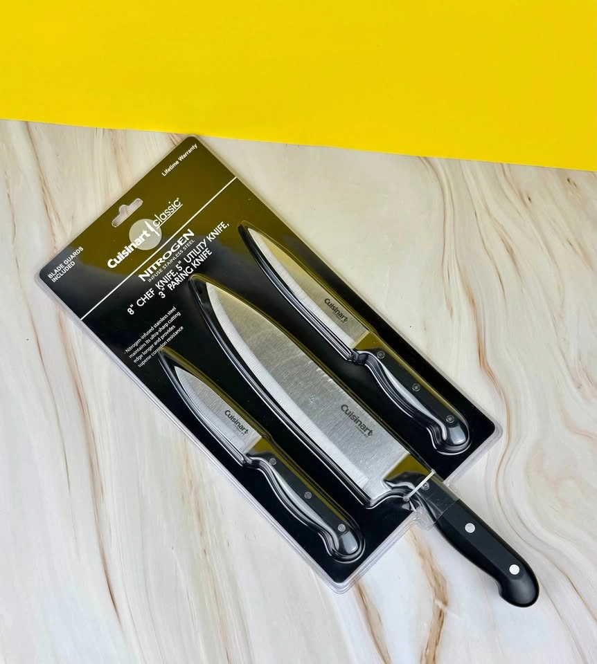 Cuisinart Nitrogen Infused 3-Piece Knife Set