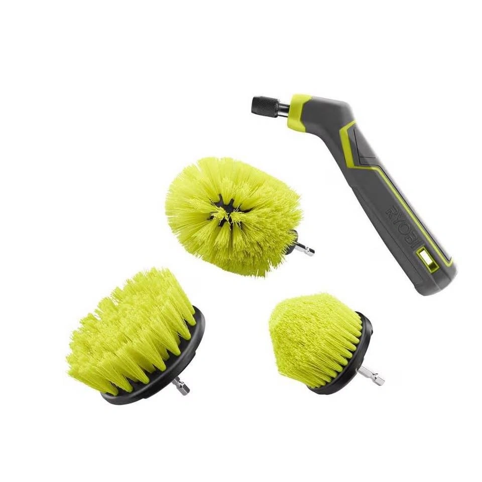 RYOBI 4-Piece Multi-Purpose Cleaning Kit, Model A95MPK1 - photo 2