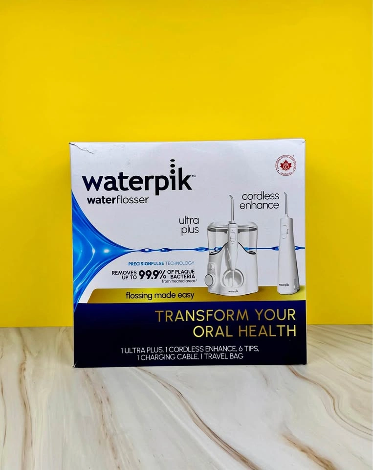 Waterpik Combo - Ultra Plus & Cordless Enhance Water Flosser | N