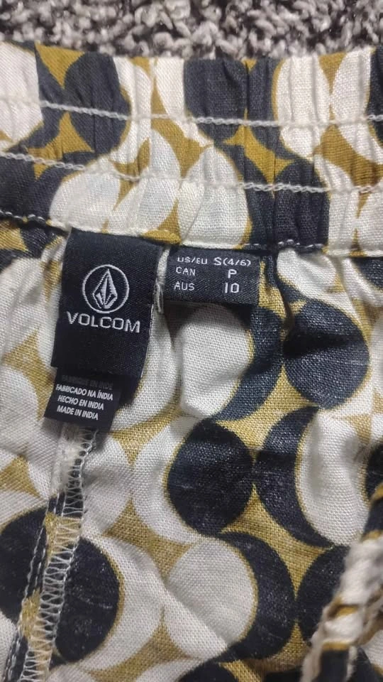 Volcom Geometric Loungewear Set - Midnight Ramble - Size S - photo 5