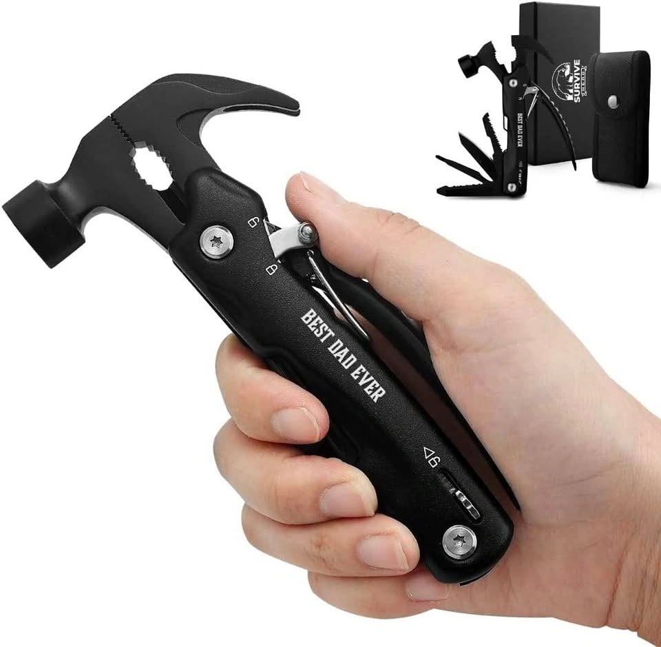 Mini Hammer Multitool, "Best Husband Ever", EDC Pocket Tool | Br