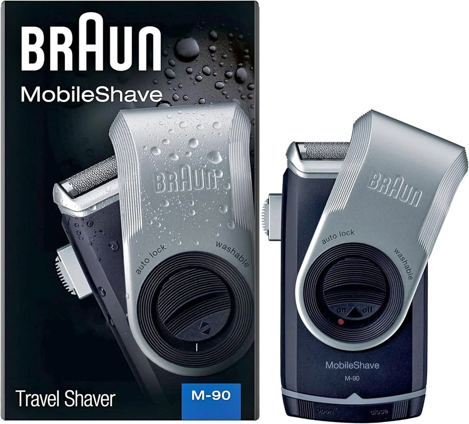 Braun MobileShave M90 Electric Travel Shaver - NEW Sealed