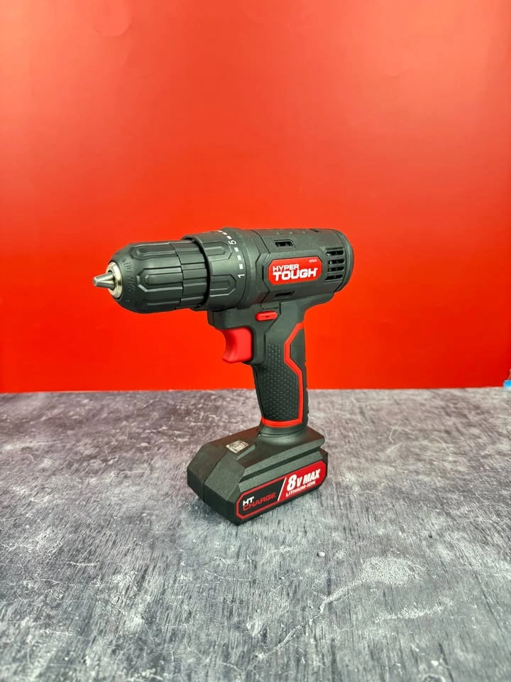 Hyper Tough 8V Max Cordless Drill, 3/8" Chuck, 1.5Ah Lithium-Ion - photo 2