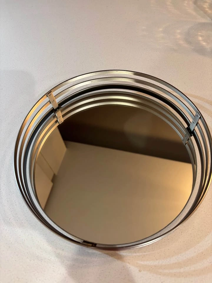 Round Mirrored Tray - photo 2