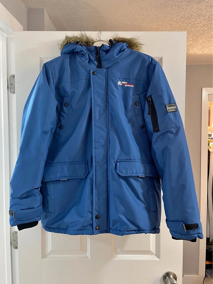 Misty Mountain Parka - Tech Performance - Azure Blue - Men's Med