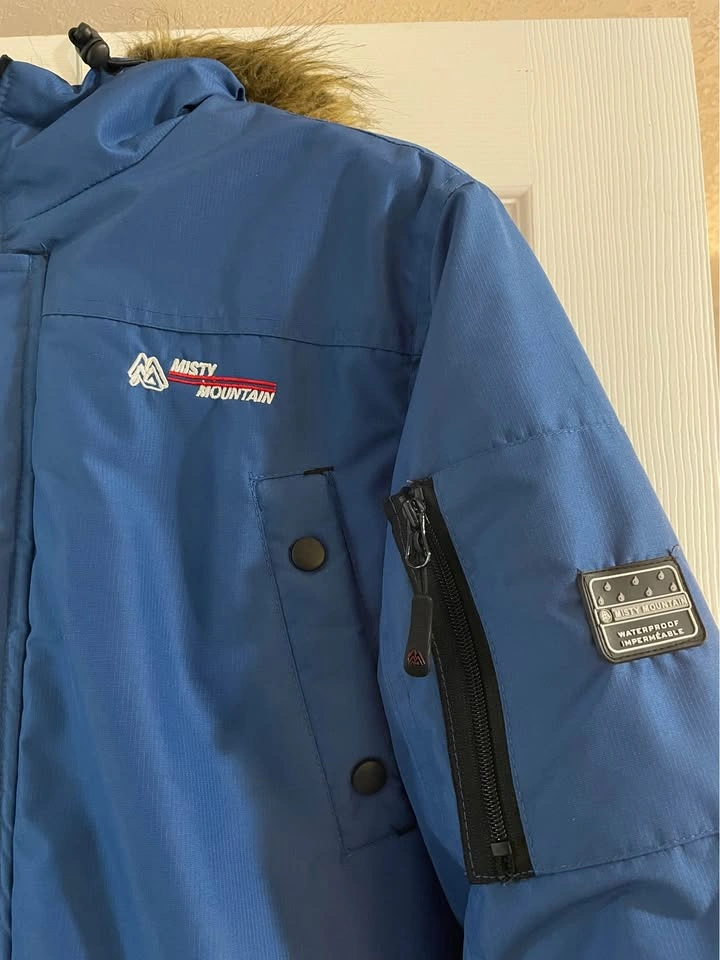 Misty Mountain Parka - Tech Performance - Azure Blue - Men's Med - photo 4