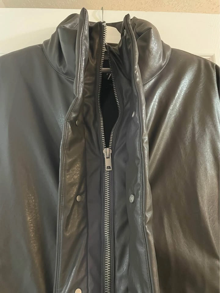 Zara Tailored Coat - Taupe/Grey - Medium - Brand New - photo 2