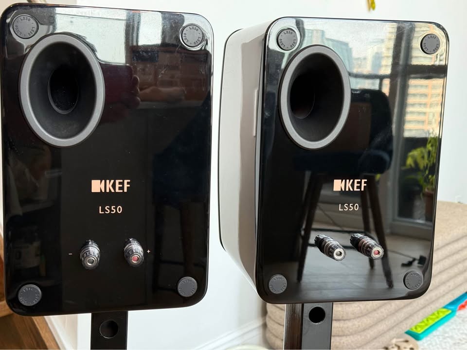 KEF LS50 Speakers + Stands (Black Copper) - photo 4