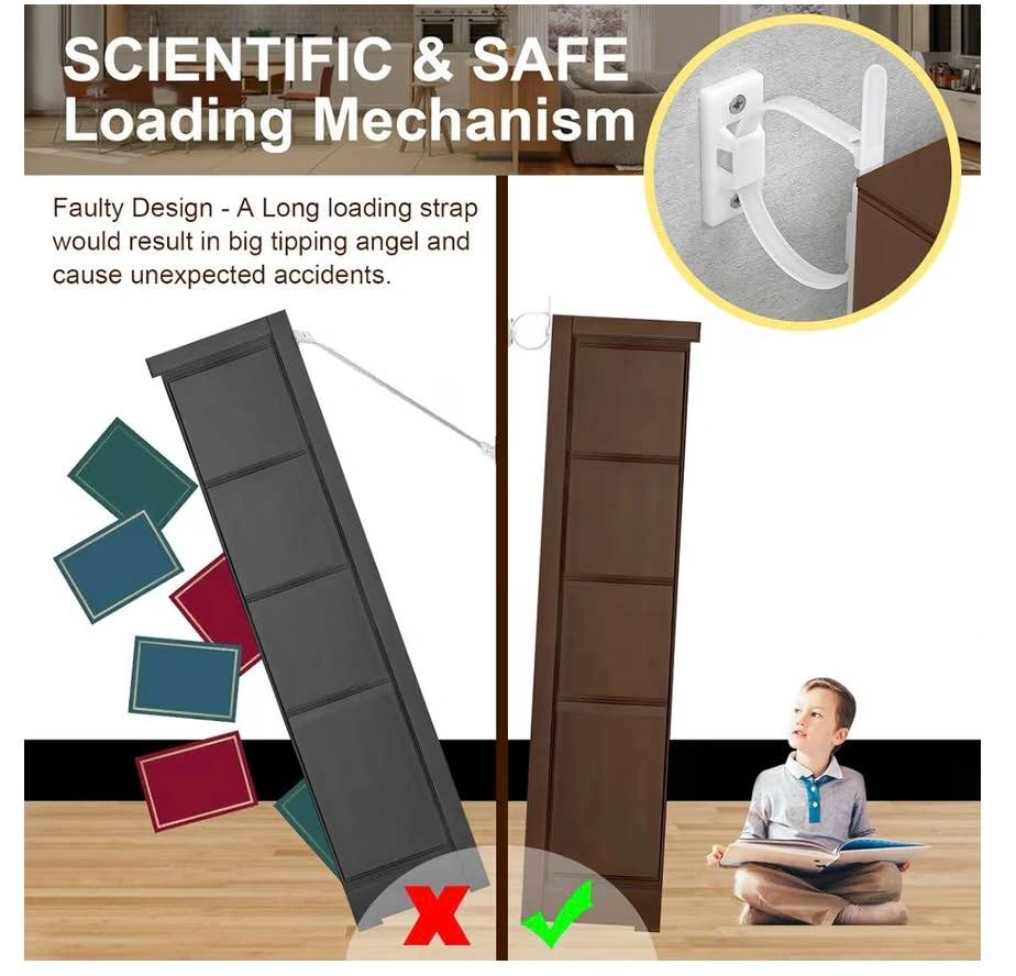 Baby Proofing Anti-Tipping Furniture Anchor Kit - photo 3