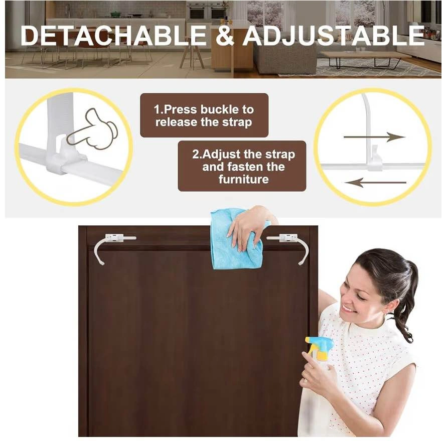 Baby Proofing Anti-Tipping Furniture Anchor Kit - photo 4