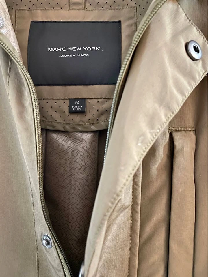 Tech Trench Coat - Marc New York - men Medium size - brand new