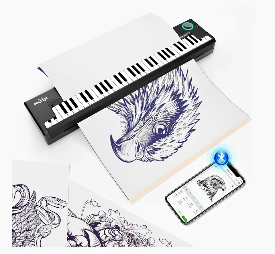 PeriPage P90-Pino Wireless Tattoo Stencil Printer