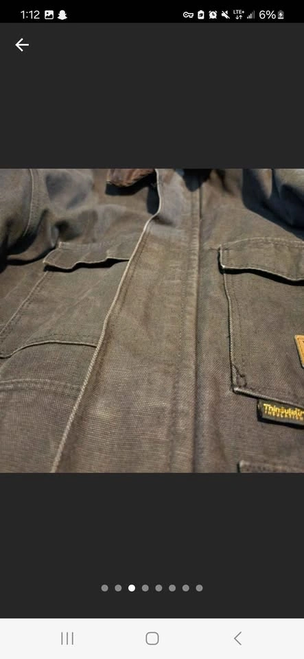 Men's Black Workwear Jacket Work N Sport Vintage Y2K 2XL - photo 3