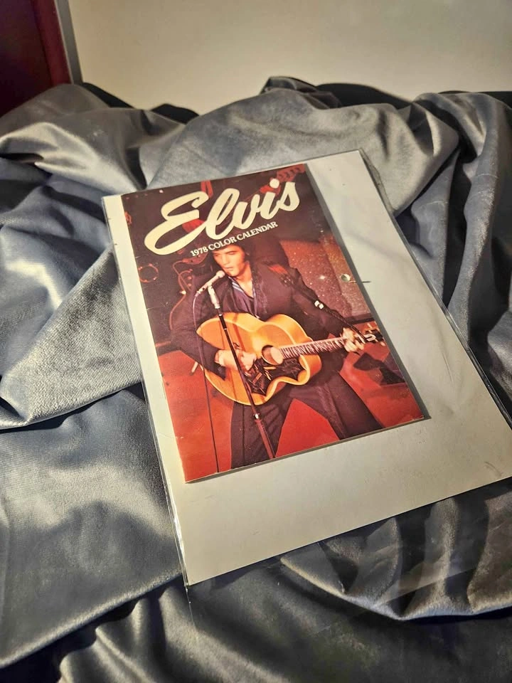Vintage Elvis Presley 1978 Color Calendar