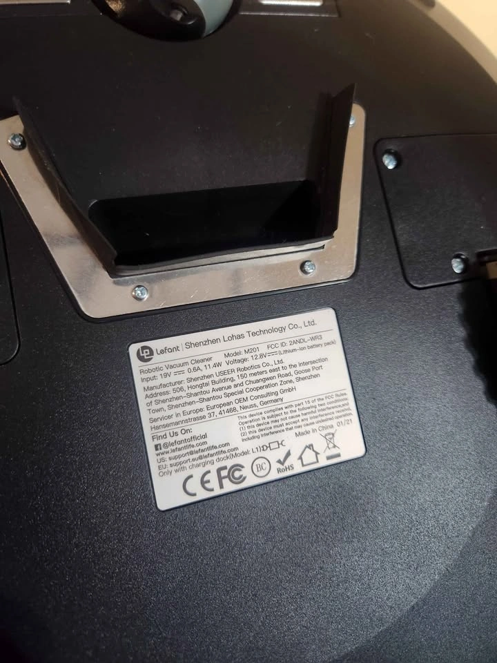 Lefant Robot Vacuum M201 - Needs Battery? - photo 5