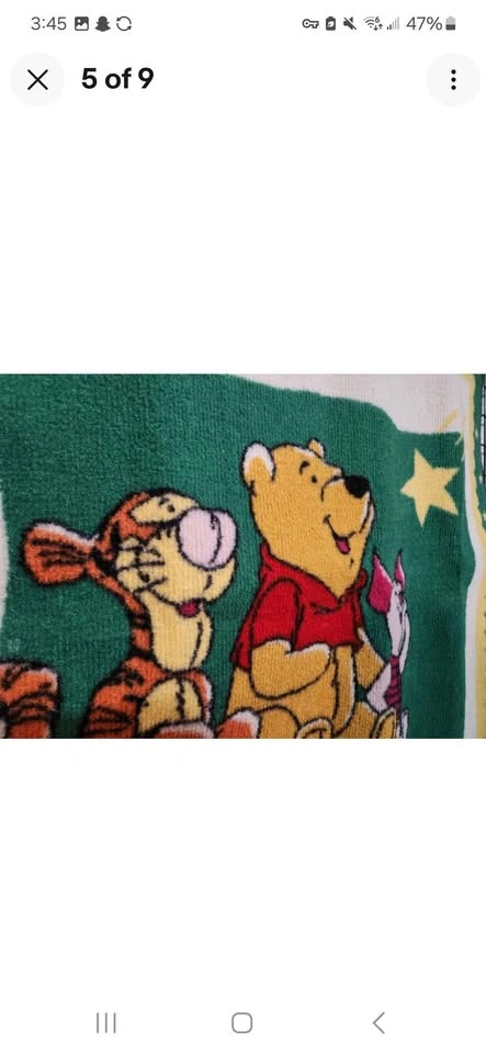 Disney Winnie the Pooh Tigger Vintage 1990s Floor Rug - photo 5
