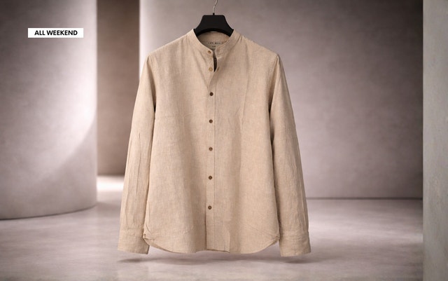 Brand New 'Clockhouse' Men's Mandarin Shirts - photo 2