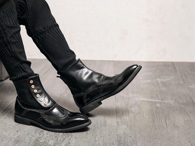 Mens Balmoral Button Boots, BLOW OUT, SALE! - photo 4