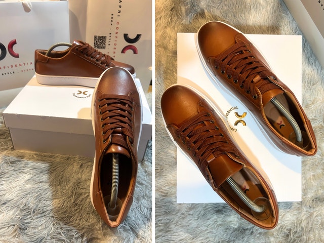 Men's Grand Court Rich Brown Sneaker - Blow Out Sale! - photo 3