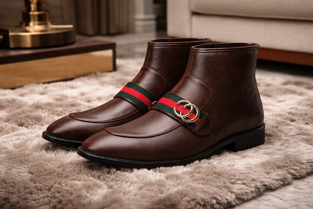 Brand New Mens Unique Style Chelsea Boots, BLOW OUT Sale!