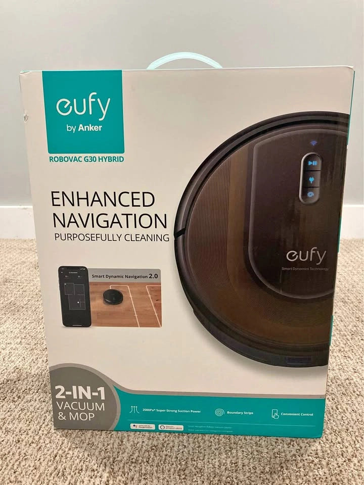 Eufy RoboVac G30 Hybrid Vacuum & Mop - Brand New & Sealed