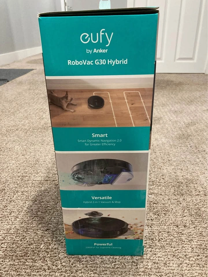 Eufy RoboVac G30 Hybrid Vacuum & Mop - Brand New & Sealed - photo 5
