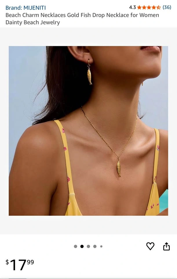 Women’s Necklace Beach Jewelry