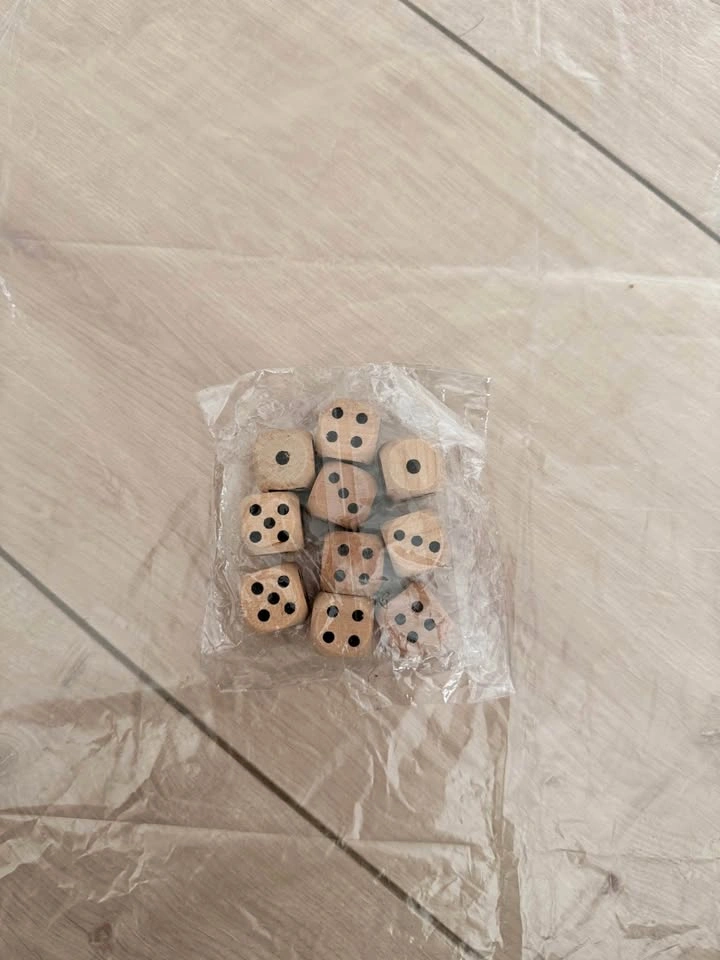 Wooden Dice